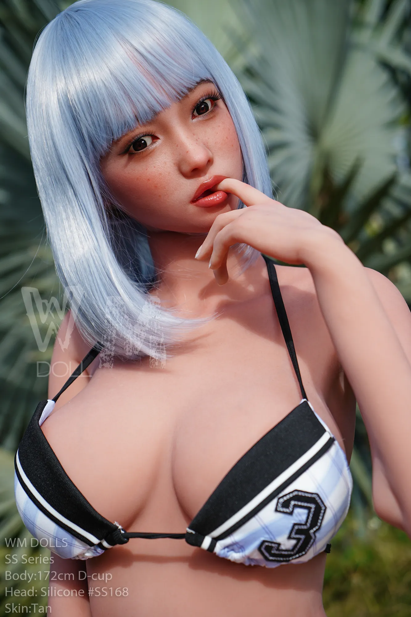 175cm (5ft9) Copa D Silicona y S-TPE Muñeca sexual híbrida, ROS Cabeza #SS168
